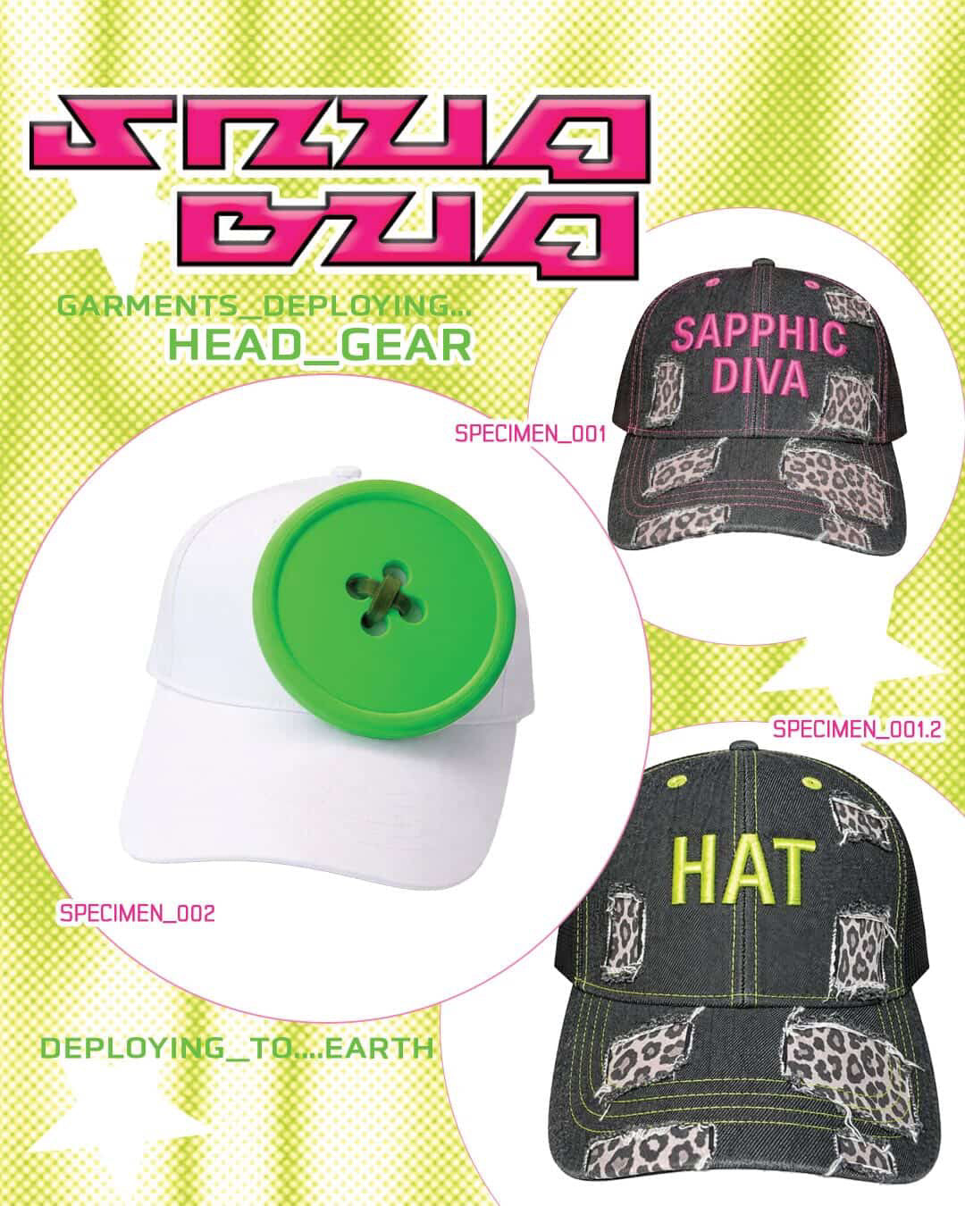 Button hat