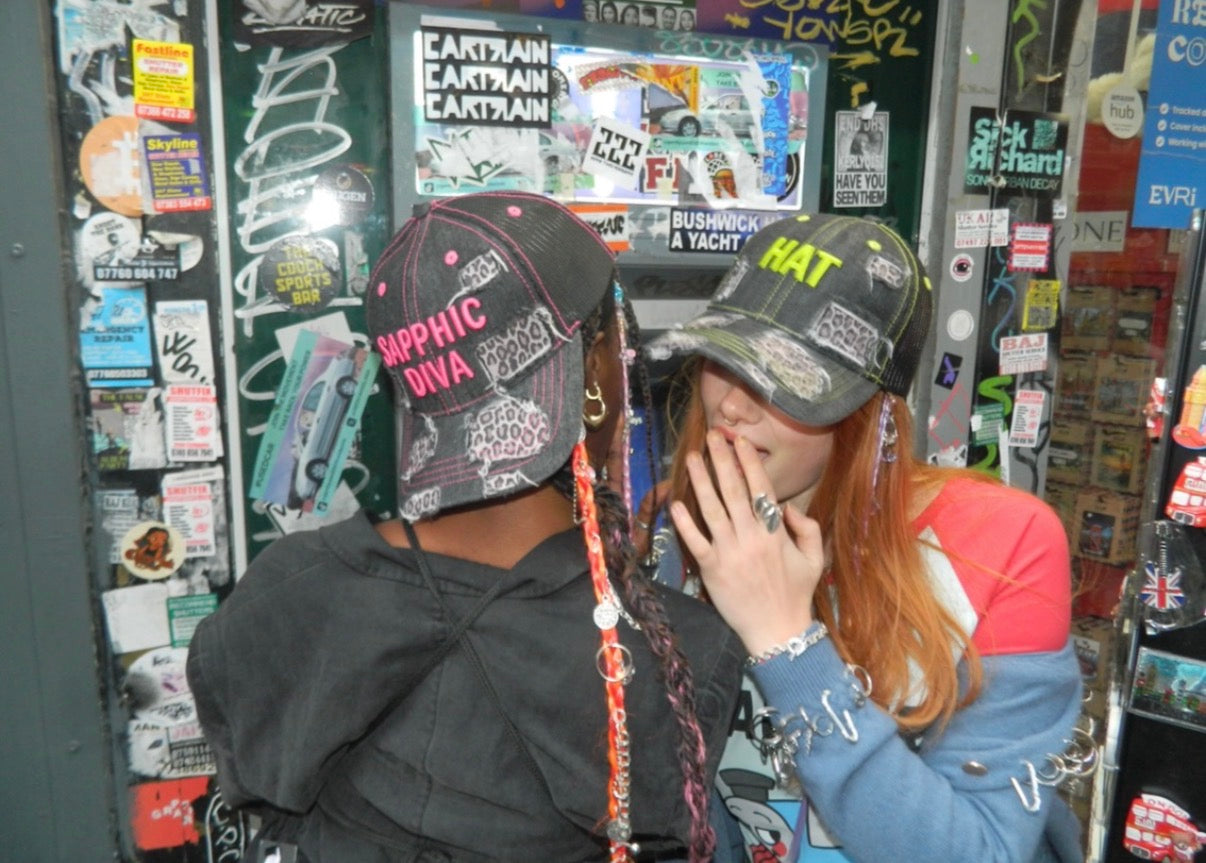 Sapphic diva hat