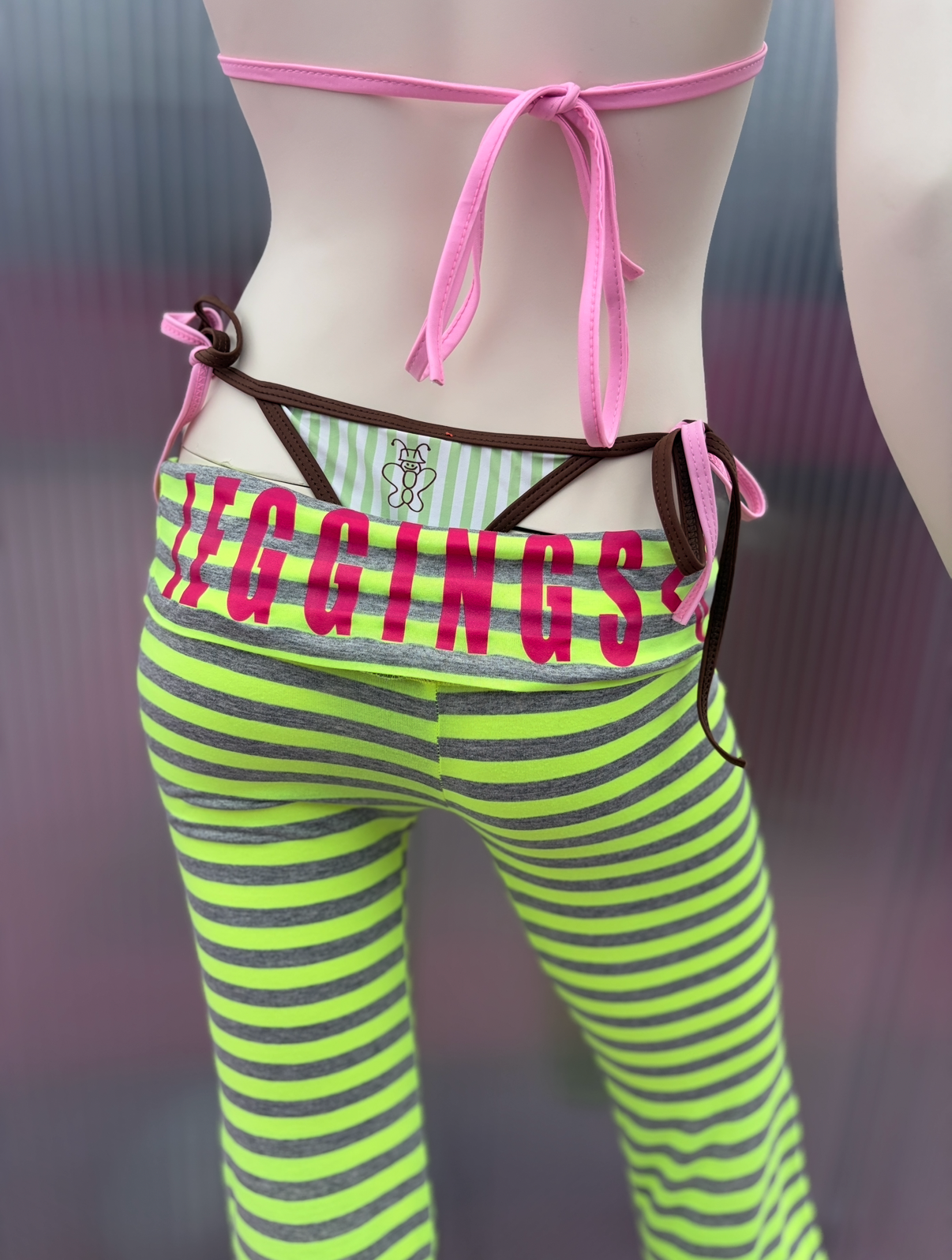 Button bikini bottoms