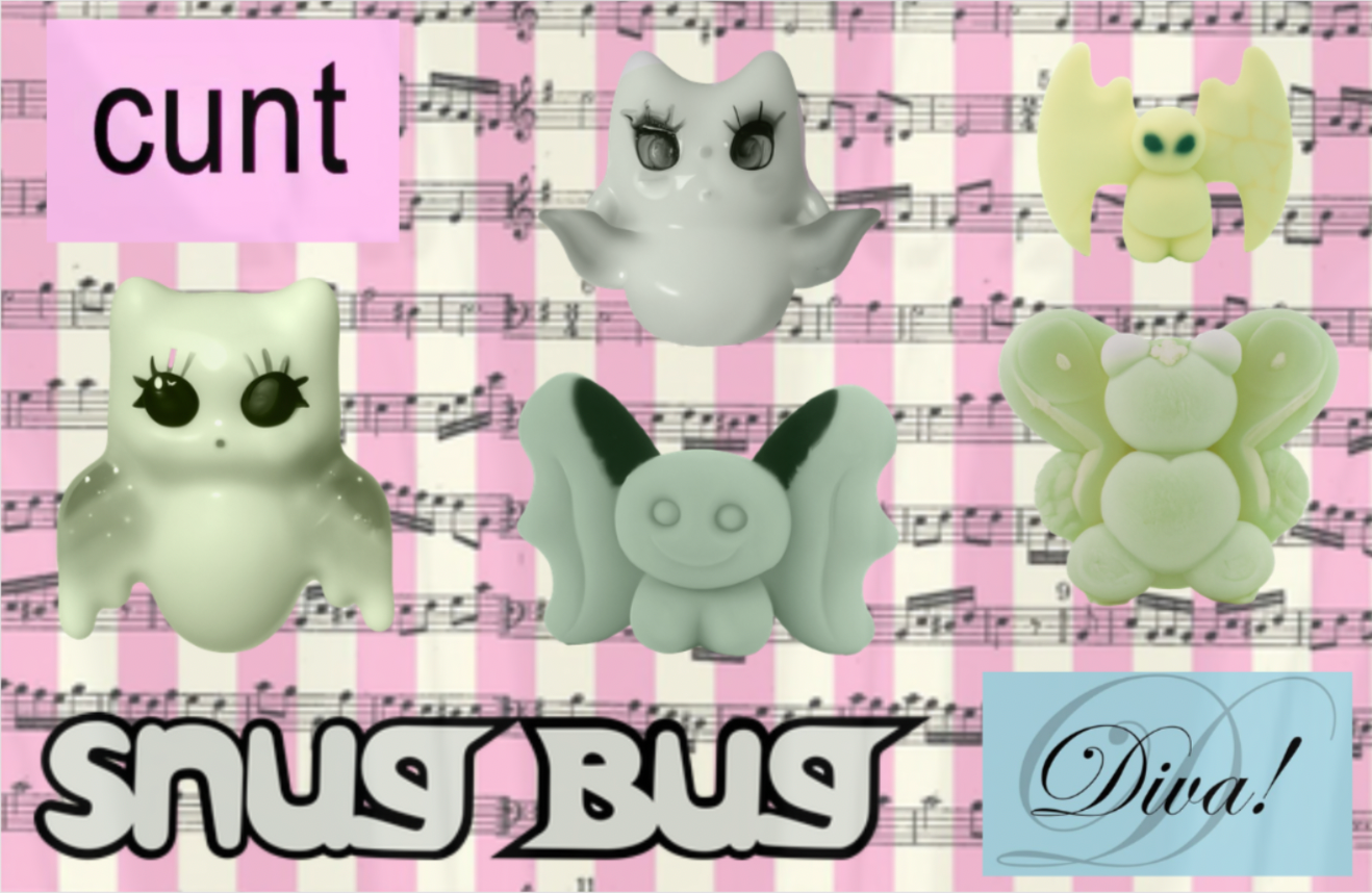 ‘CUNT’ sticker sheet