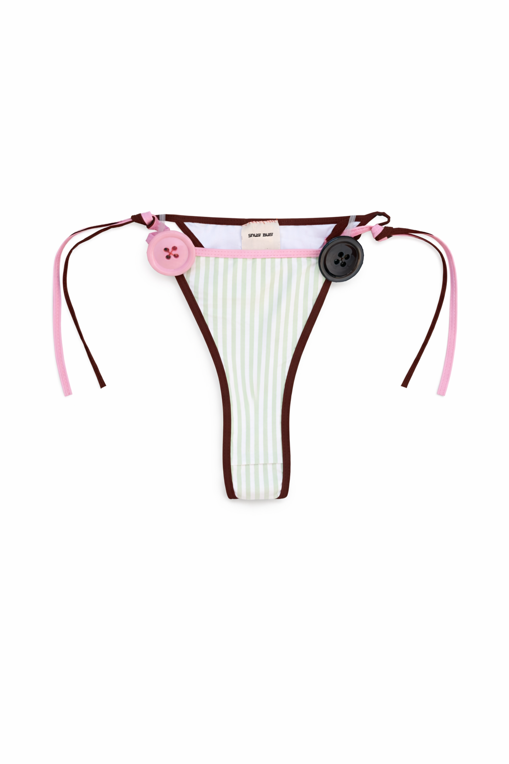 Button bikini bottoms