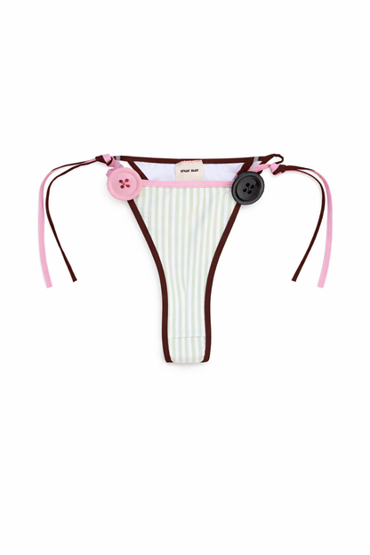 Button bikini bottoms