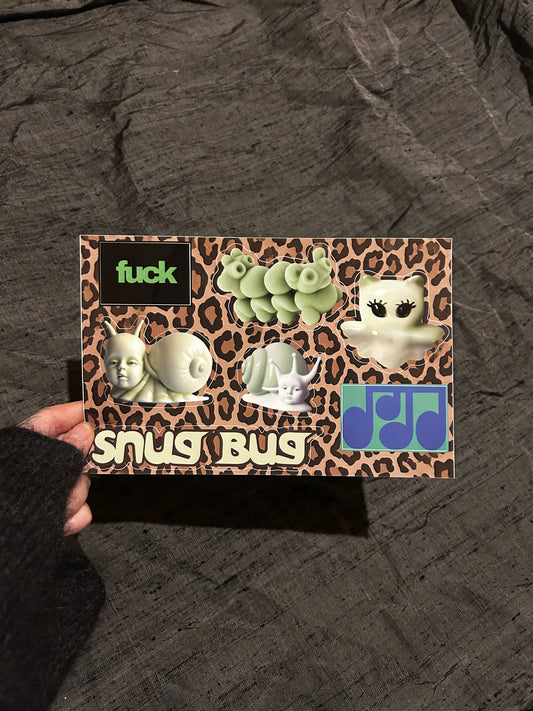 Leopard sticker sheet