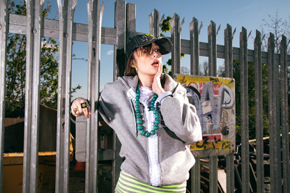 Big zip hoodie