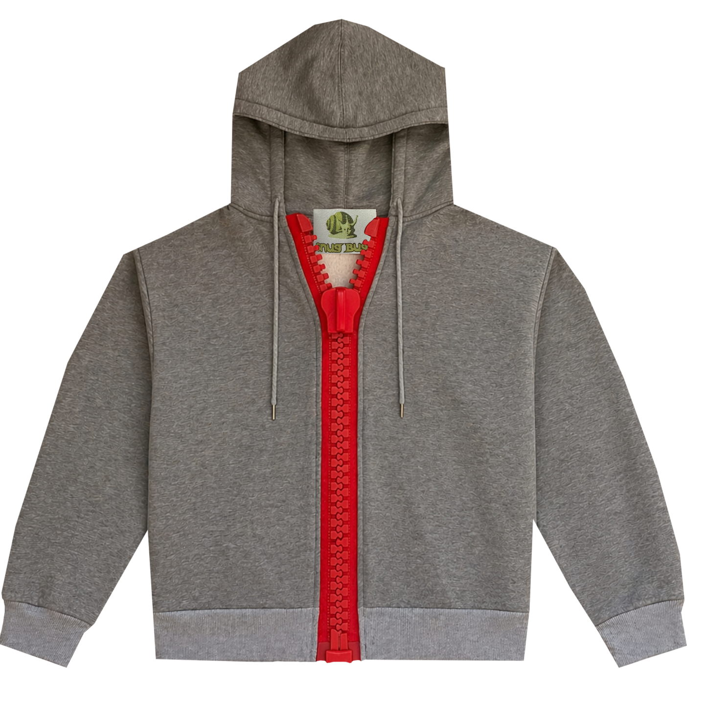 Big zip hoodie