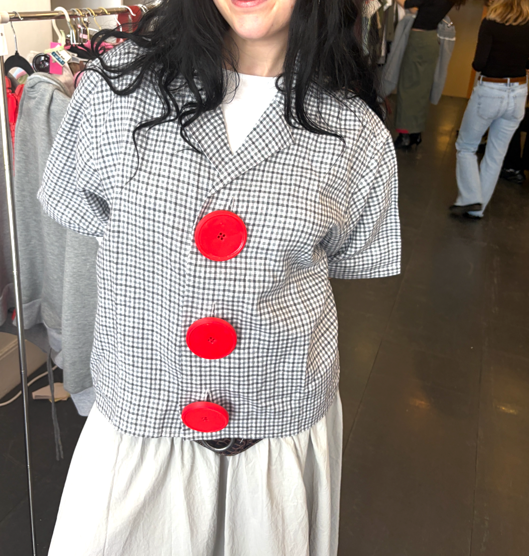 Big button shirt