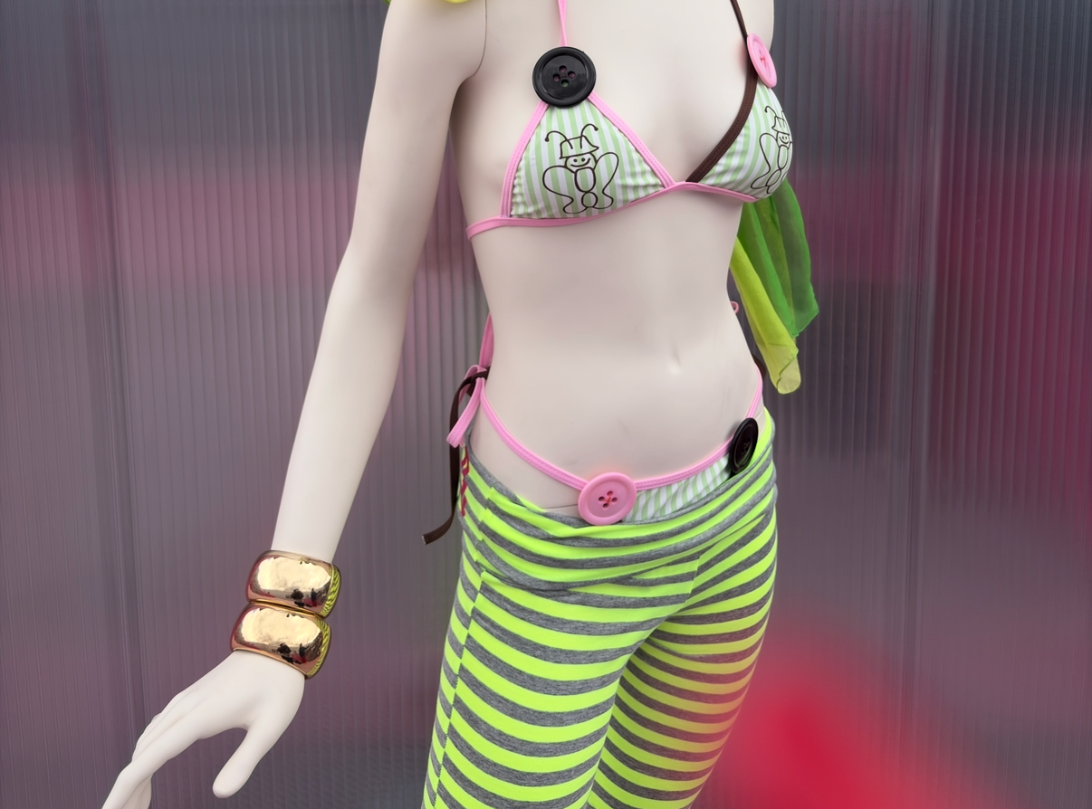 Button bikini top