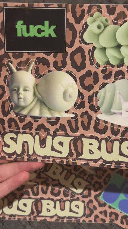 Leopard sticker sheet